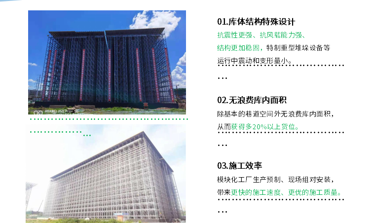 先進的冷庫庫架結構(圖1)